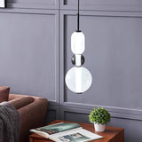 CrystalGlaze Pendelleuchte aus kandiertem Glas | Elegantes Lichtdesign | Dimmbar | Perfekt für Esszimmer & Wohnzimmer