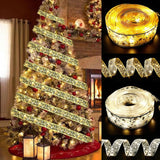 LumiRibbon Weihnachtsband Feenlicht | Weihnachtsdekoration | DIY Lichterband | Deko für Zuhause | 2023 Weihnachten Dekor