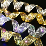 LumiRibbon Weihnachtsband Feenlicht | Weihnachtsdekoration | DIY Lichterband | Deko für Zuhause | 2023 Weihnachten Dekor