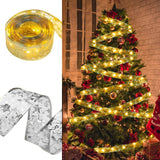 LumiRibbon Weihnachtsband Feenlicht | Weihnachtsdekoration | DIY Lichterband | Deko für Zuhause | 2023 Weihnachten Dekor