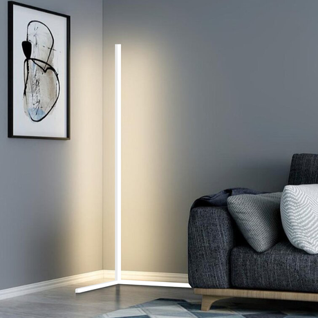 LumiCorner LED Eck-Stehleuchte | Modernes Design | Stimmungslicht | Dimmbar & Platzsparend | Perfekt für Wohnzimmer