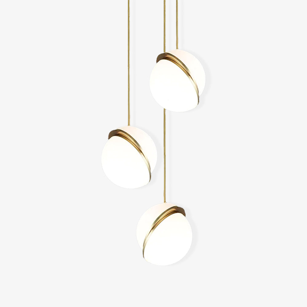 Cresnova Mondsichel Pendelleuchte | Mondförmiges Design | Stimmungsvolle Beleuchtung für Zuhause