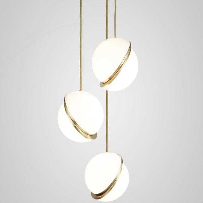 Cresnova Mondsichel Pendelleuchte | Mondförmiges Design | Stimmungsvolle Beleuchtung für Zuhause