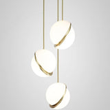 Cresnova Mondsichel Pendelleuchte | Mondförmiges Design | Stimmungsvolle Beleuchtung für Zuhause