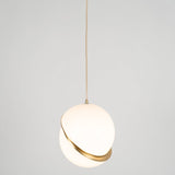 Cresnova Mondsichel Pendelleuchte | Mondförmiges Design | Stimmungsvolle Beleuchtung für Zuhause