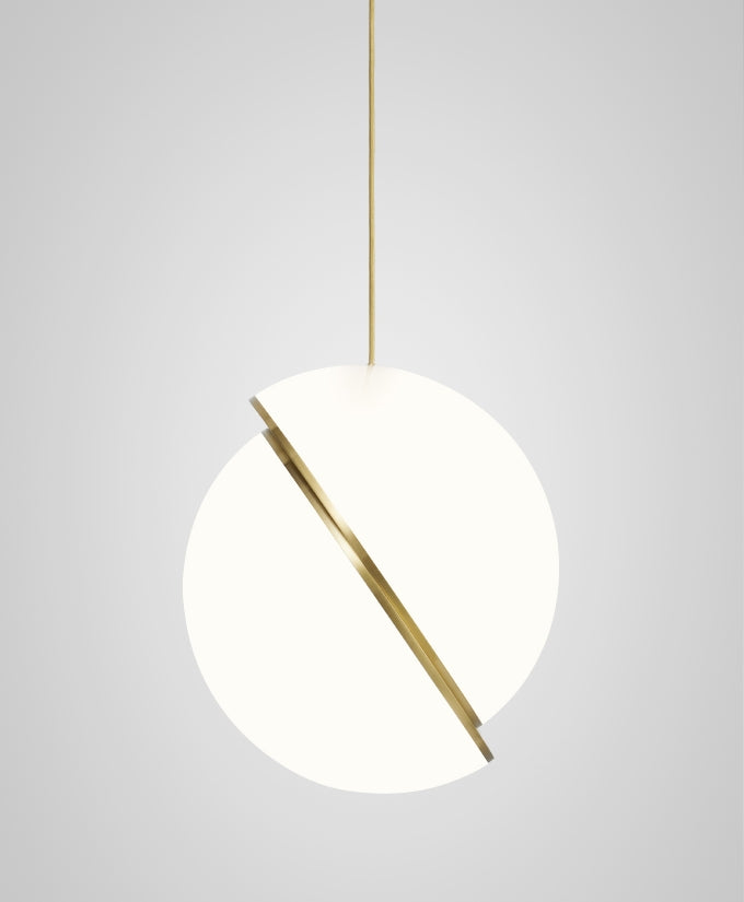 Cresnova Mondsichel Pendelleuchte | Mondförmiges Design | Stimmungsvolle Beleuchtung für Zuhause