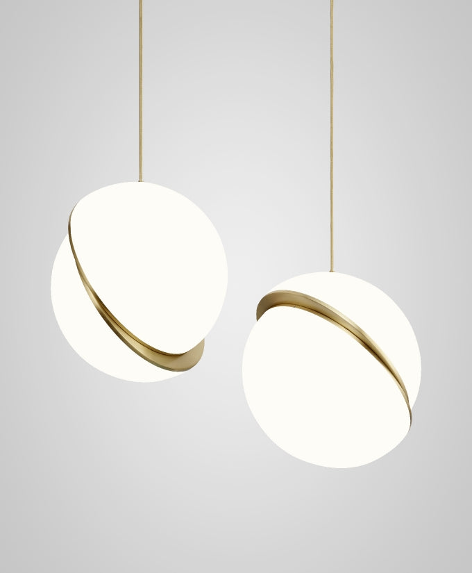 Cresnova Mondsichel Pendelleuchte | Mondförmiges Design | Stimmungsvolle Beleuchtung für Zuhause