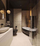 Cresnova Mondsichel Pendelleuchte | Mondförmiges Design | Stimmungsvolle Beleuchtung für Zuhause