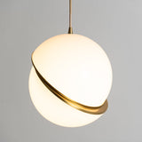 Cresnova Mondsichel Pendelleuchte | Mondförmiges Design | Stimmungsvolle Beleuchtung für Zuhause