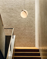 Cresnova Mondsichel Pendelleuchte | Mondförmiges Design | Stimmungsvolle Beleuchtung für Zuhause