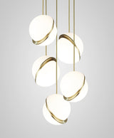 Cresnova Mondsichel Pendelleuchte | Mondförmiges Design | Stimmungsvolle Beleuchtung für Zuhause