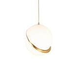 Cresnova Mondsichel Pendelleuchte | Mondförmiges Design | Stimmungsvolle Beleuchtung für Zuhause