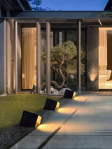 SolaraCube Solar Außenleuchte | LED Gartenbeleuchtung | Wasserdicht | Energiesparend | Dekorative Gartenbeleuchtung für Terrasse & Balkon