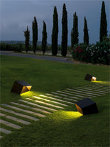 SolaraCube Solar Außenleuchte | LED Gartenbeleuchtung | Wasserdicht | Energiesparend | Dekorative Gartenbeleuchtung für Terrasse & Balkon