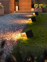 SolaraCube Solar Außenleuchte | LED Gartenbeleuchtung | Wasserdicht | Energiesparend | Dekorative Gartenbeleuchtung für Terrasse & Balkon