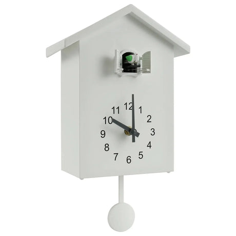 CuckooCharm Kuckucksuhr | Batteriebetrieben | Pendel & Vogelhaus Design | Dekoration für Wohnzimmer & Küche