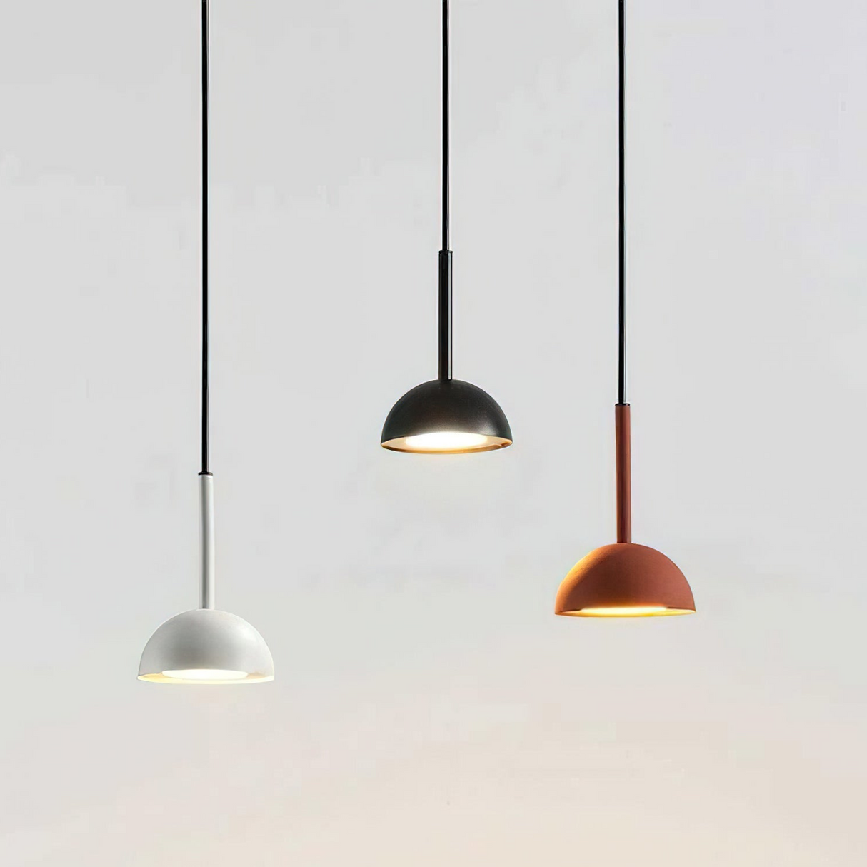 DomeLuxe Elegante Pendelleuchte in Kuppelform | Modernes Design | Perfekt für Esszimmer & Wohnzimmer