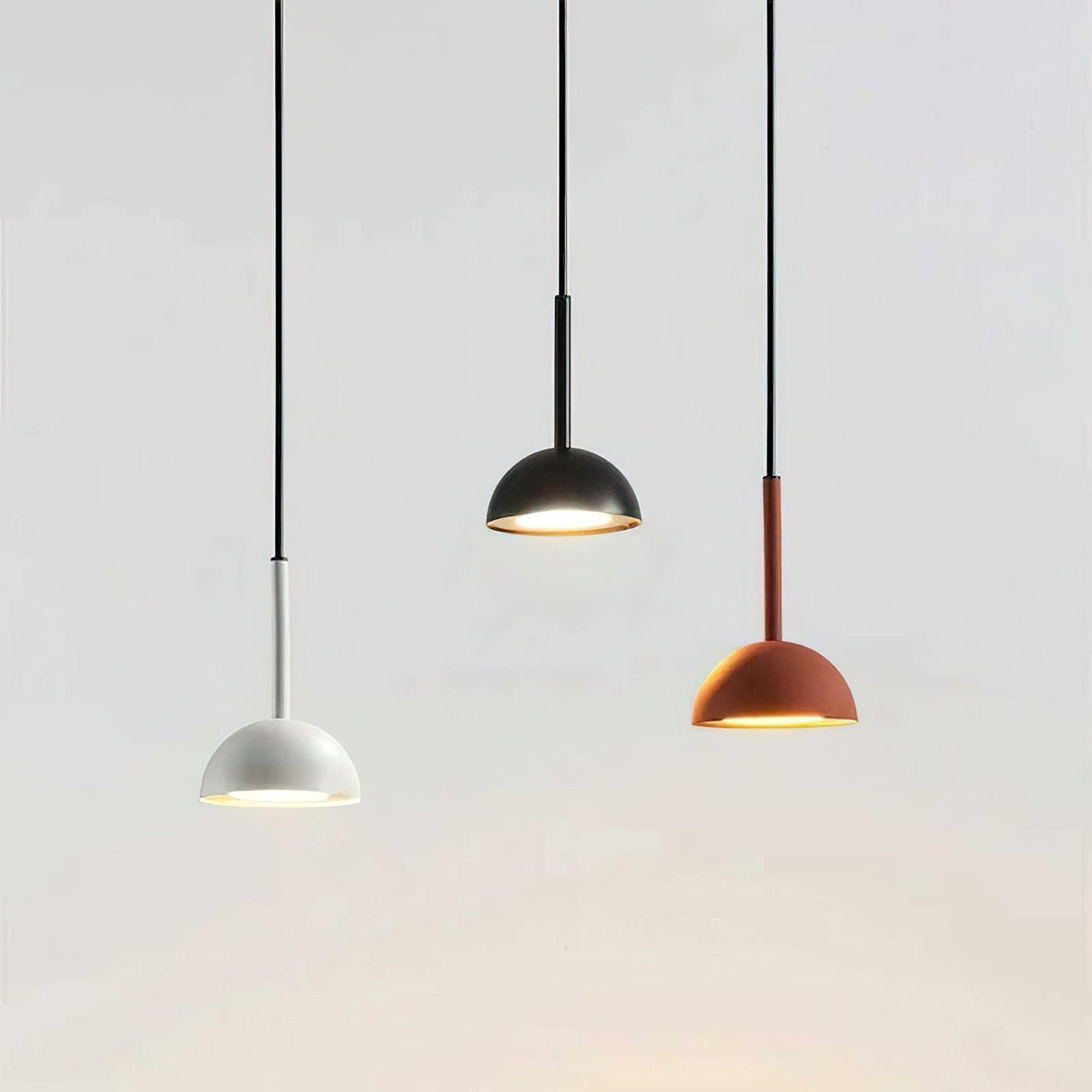 DomeLuxe Elegante Pendelleuchte in Kuppelform | Modernes Design | Perfekt für Esszimmer & Wohnzimmer