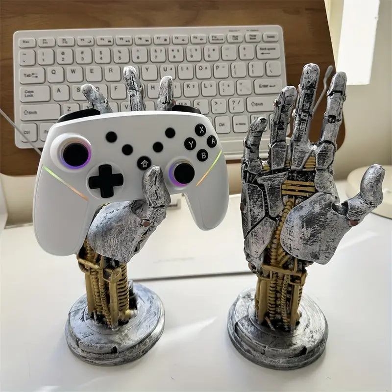 CyberGrip Sci-Fi Controller Halterung | Gaming Zubehör | Cyberpunk Design | Praktischer Controller Stand