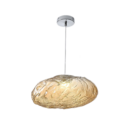 LumiBliss Minimalistische Geblasene Glasblasen-Pendelleuchte | Elegantes Design | Stimmungsvolle Beleuchtung