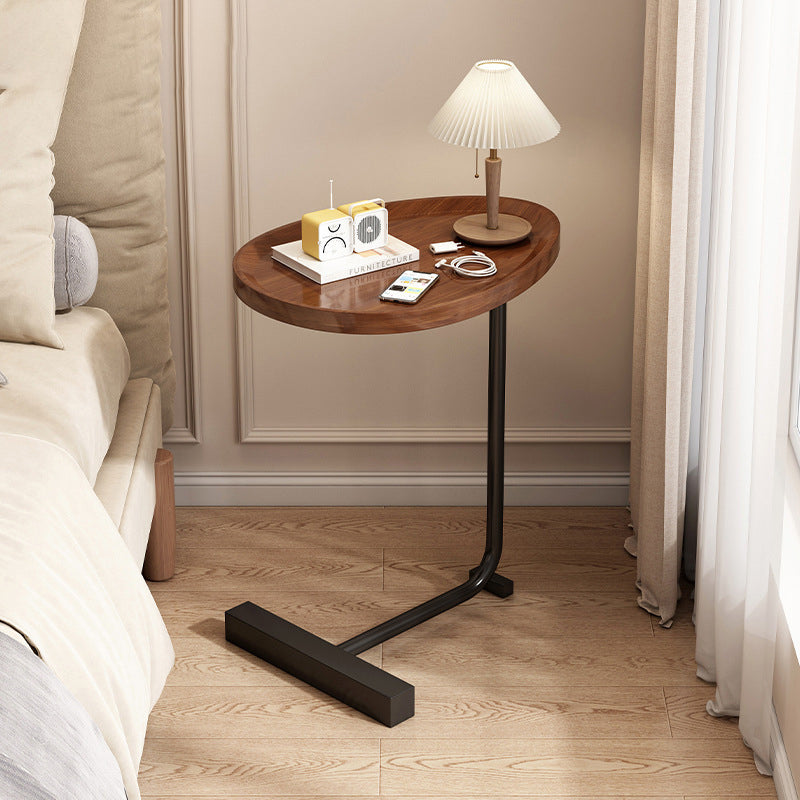 UrbanEdge Rechteckiger Beistelltisch | Beweglich | MDF & Eisen | 1 Ablage | Modernes Design für Wohnzimmer