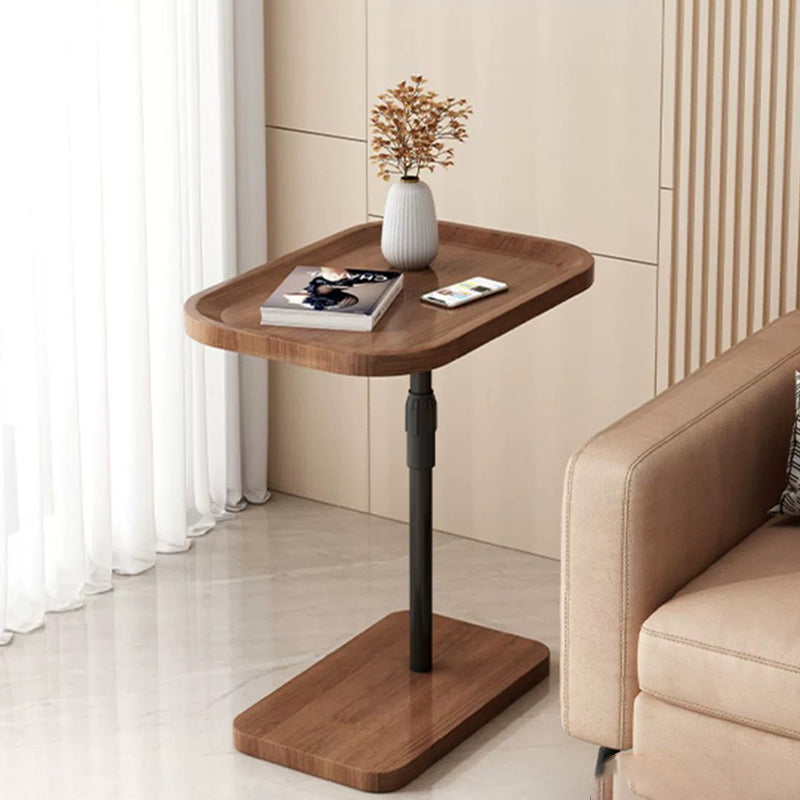 UrbanEdge Rechteckiger Beistelltisch | Beweglich | MDF & Eisen | 1 Ablage | Modernes Design für Wohnzimmer