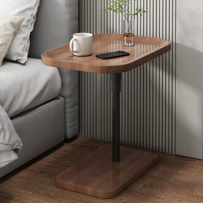 UrbanEdge Rechteckiger Beistelltisch | Beweglich | MDF & Eisen | 1 Ablage | Modernes Design für Wohnzimmer