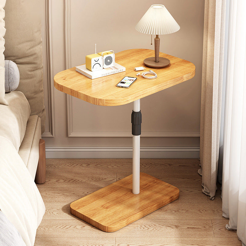 UrbanEdge Rechteckiger Beistelltisch | Beweglich | MDF & Eisen | 1 Ablage | Modernes Design für Wohnzimmer
