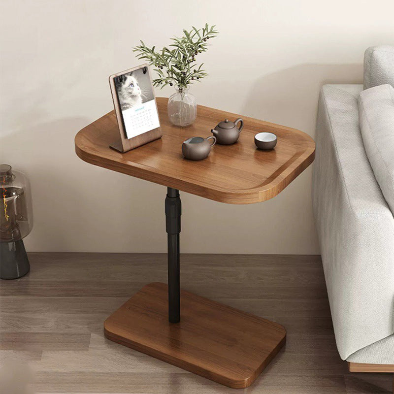 UrbanEdge Rechteckiger Beistelltisch | Beweglich | MDF & Eisen | 1 Ablage | Modernes Design für Wohnzimmer