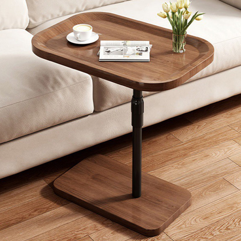 UrbanEdge Rechteckiger Beistelltisch | Beweglich | MDF & Eisen | 1 Ablage | Modernes Design für Wohnzimmer
