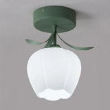 FleurTiffany Französische Tiffany-Deckenleuchte | Blumenmuster | Elegantes Jugendstil-Design für Ihr Zuhause