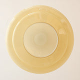 GlacioLux Bauhaus Stil Pendelleuchte | Cremegelbes Glas | Vintage Design | Deckenleuchte für Wohnzimmer & Esszimmer | Stilvolle Beleuchtung für Zuhause