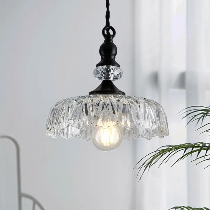OrbisGlow Mid Century Mini Kücheninsel Glas Pendelleuchte | Elegantes Design | LED Beleuchtung | Moderne Raumdeko