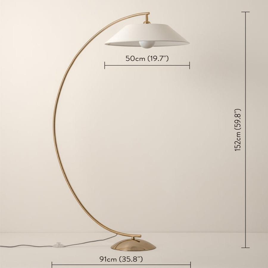 LuminaCirque Moderne Stehleuchte | Dimmbares Licht | Elegantes Raumdesign