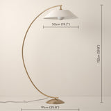 LuminaCirque Moderne Stehleuchte | Dimmbares Licht | Elegantes Raumdesign
