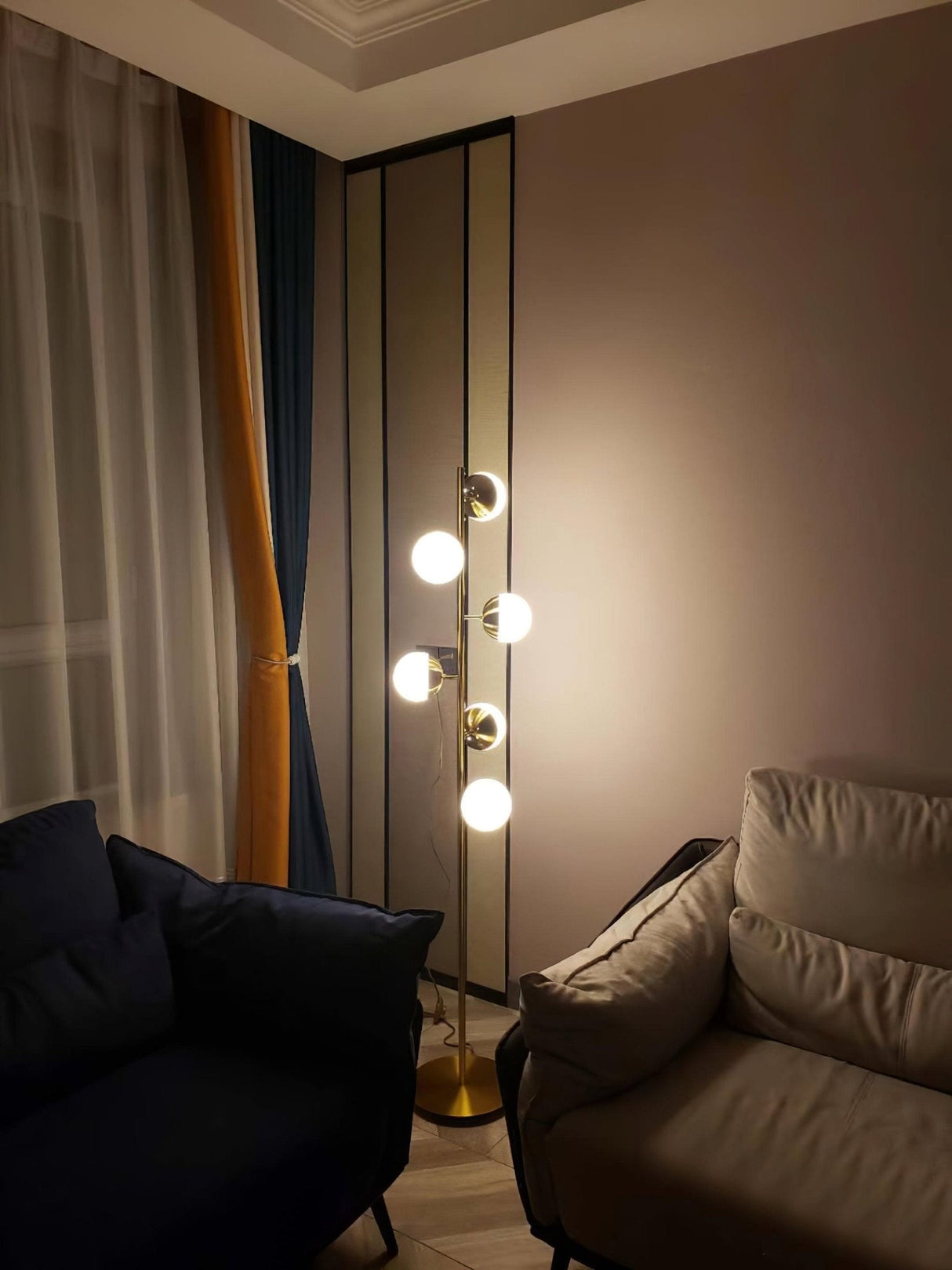 LumoTree Doppler LED-Baumleuchte | Elegantes Design | Warmweißes Licht | Dekoration für Innenräume