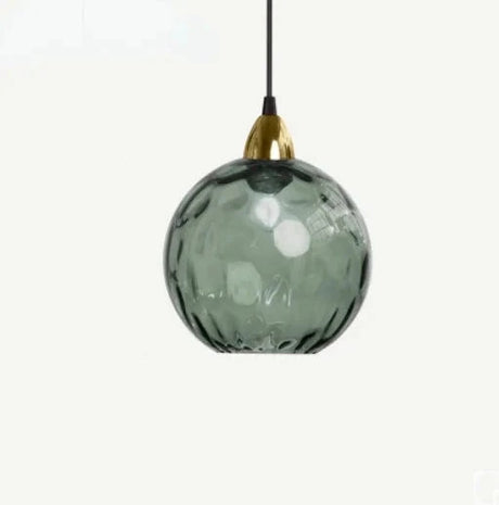 HelderBol Hängelampe aus Glas | Modernes Design | Farbige Beleuchtung für Zuhause
