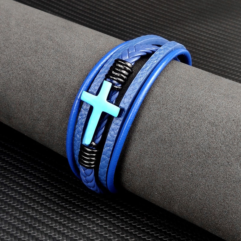 ZenBrace Männer Chakra Armband | Natürliche Heilsteine | Energieausgleich | Stilvolle Männeraccessoires
