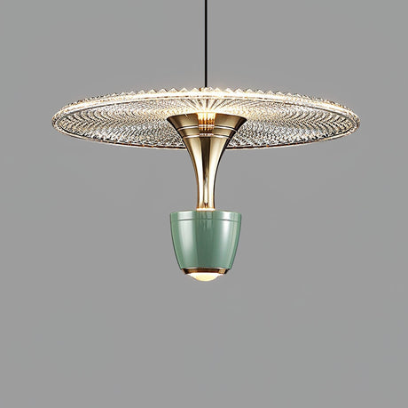LunaDisk Moderne LED Pendelleuchte | Elegantes Scheibendesign | Dimmbar & Energieeffizient