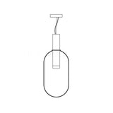 LustraBelle Elegante Pendelleuchte | Design-Kollektion | Rauchglas & Gold | Dimmbar | Moderne Beleuchtung für Zuhause
