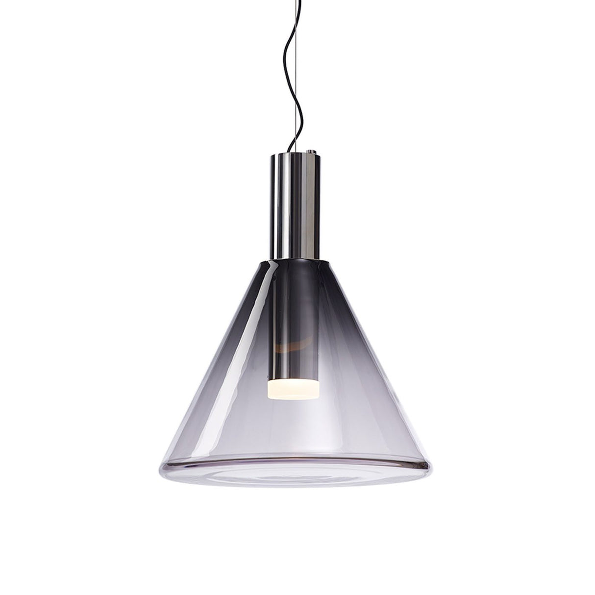 LustraBelle Elegante Pendelleuchte | Design-Kollektion | Rauchglas & Gold | Dimmbar | Moderne Beleuchtung für Zuhause