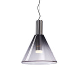 LustraBelle Elegante Pendelleuchte | Design-Kollektion | Rauchglas & Gold | Dimmbar | Moderne Beleuchtung für Zuhause