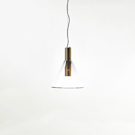 LustraBelle Elegante Pendelleuchte | Design-Kollektion | Rauchglas & Gold | Dimmbar | Moderne Beleuchtung für Zuhause