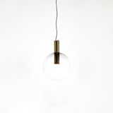 LustraBelle Elegante Pendelleuchte | Design-Kollektion | Rauchglas & Gold | Dimmbar | Moderne Beleuchtung für Zuhause