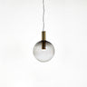 LustraBelle Elegante Pendelleuchte | Design-Kollektion | Rauchglas & Gold | Dimmbar | Moderne Beleuchtung für Zuhause