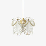 LumiPetal Glas Pendelleuchte | Florales Design | Elegante Beleuchtung | Deko für Zuhause