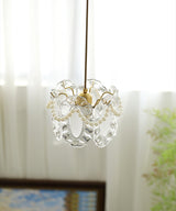 LumiPetal Glas Pendelleuchte | Florales Design | Elegante Beleuchtung | Deko für Zuhause