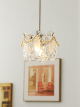 LumiPetal Glas Pendelleuchte | Florales Design | Elegante Beleuchtung | Deko für Zuhause