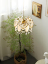 LumiPetal Glas Pendelleuchte | Florales Design | Elegante Beleuchtung | Deko für Zuhause