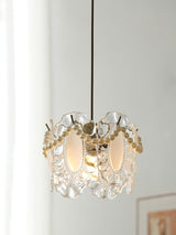 LumiPetal Glas Pendelleuchte | Florales Design | Elegante Beleuchtung | Deko für Zuhause